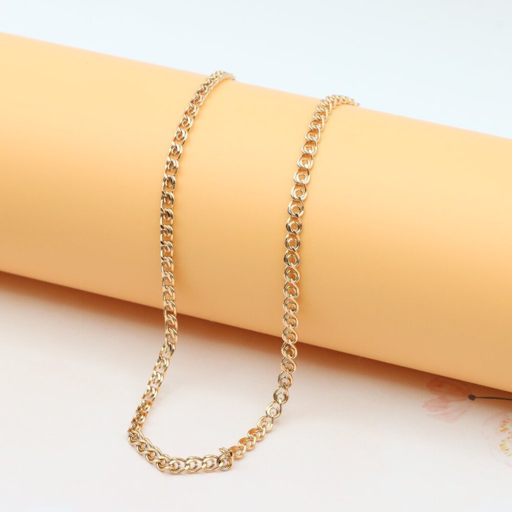 Bold Rose Gold Chain Necklace for Women,Chic Statement Piece, XPNL0267